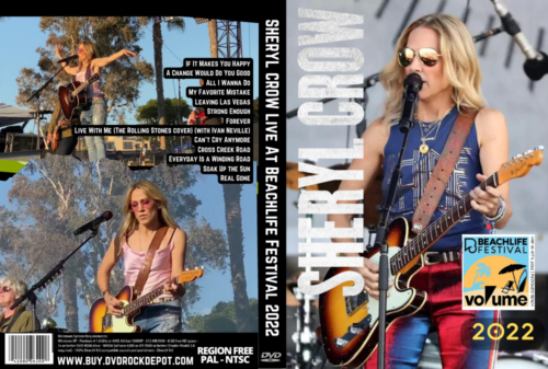 SHERYL CROW Live At Beachlife Festival 2022 DVD