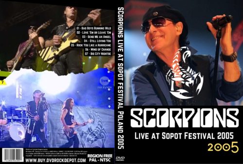 Scorpions Live at Sopot Festival Poland 2005 DVD