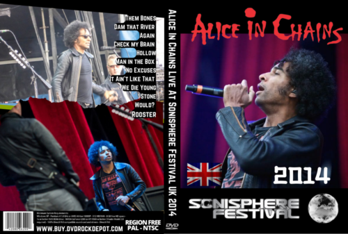 Alice In Chains Live At Sonisphere Festival UK 2014 DVD