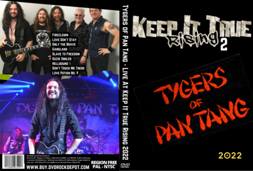 Tygers of Pan Tang - Live At Keep It True Rising 2022 DVD
