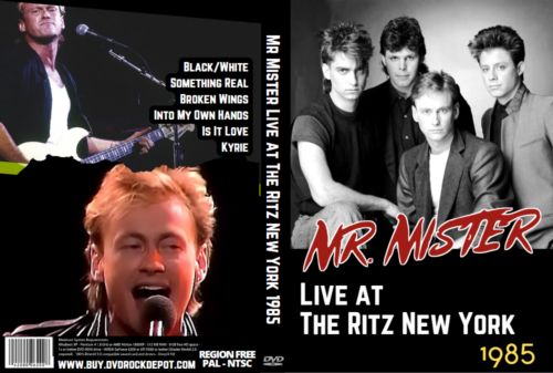 Mr Mister Live at The Ritz New York 1985 DVD
