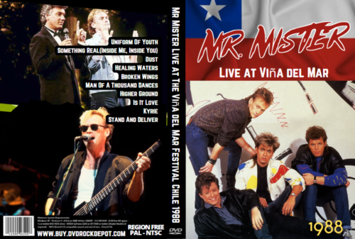 Mr Mister Live at The Viña del Mar Festival Chile 1988 DVD