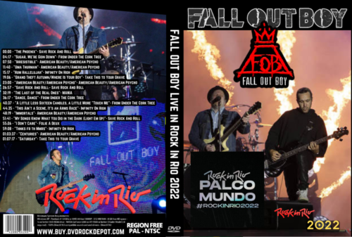 FALL OUT BOY Live in Rock In Rio 2022