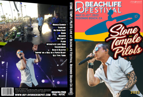STONE TEMPLE PILOTS Live at Beachlife Festival Redondo Beach CA 2022 DVD