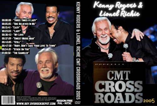 Kenny Rogers & Lionel Richie CMT Crossroads 2005 DVD