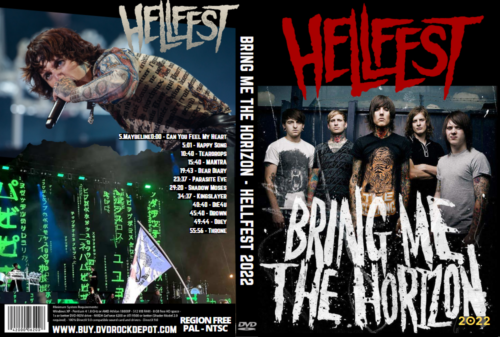 BRING ME THE HORIZON Live at Hellfest France 2022 DVD