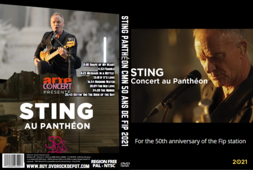 STING Panthéon CMN 50 Ans De FIP 2021 DVD