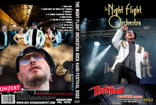 THE NIGHT FLIGHT ORCHESTRA Live At The Rock Hard Festival 2022 DVD