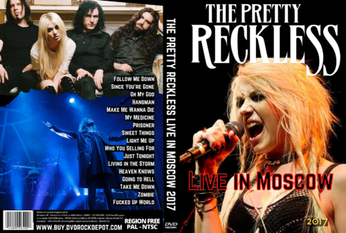 THE PRETTY RECKLESS Live in Moscow 2017 DVD