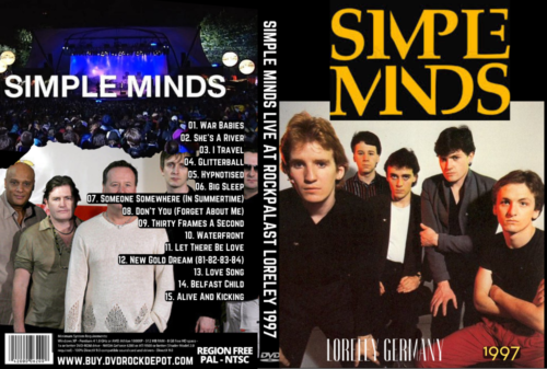 SIMPLE MINDS LIVE AT ROCKPALAST LORELEY 1997