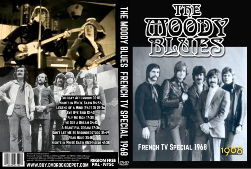 The Moody Blues  French TV Special 1968 DVD