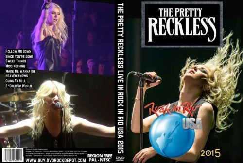 THE PRETTY RECKLESS Live In Rock In Rio USA 2015 DVD