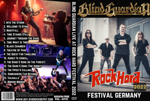 BLIND GUARDIAN Live at the Rock Hard Festival 2022 DVD