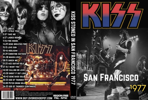 KISS Live in San Francisco 1977 DVD