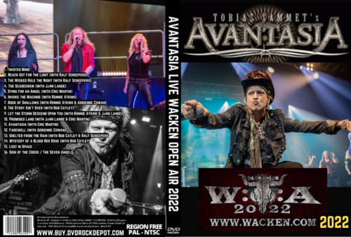 AVANTASIA Live Wacken Open Air 2022 DVD