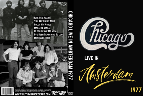 CHICAGO Live in Amsterdam 1977 DVD
