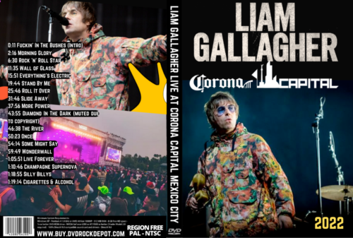 LIAM GALLAGHER Live at Corona Capital Mexico City 2022 DVD