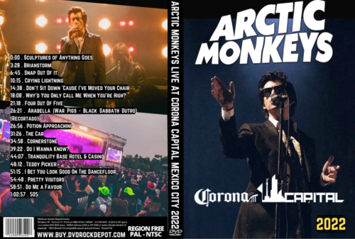 ARCTIC MONKEYS Live at Corona Capital Mexico City 2022 DVD