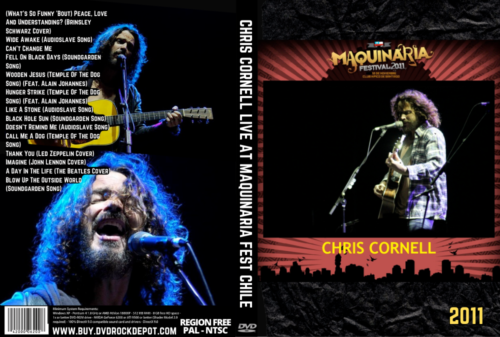 CHRIS CORNEL Live At Maquinaria Festival Chile 2011 DVD