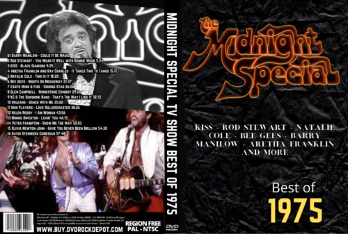 MIDNIGHT SPECIAL TV Show Best of 1975 DVD
