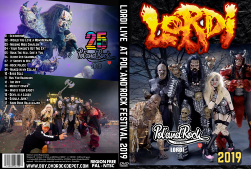 LORDI Live At Pol and Rock Festival 2019 DVD
