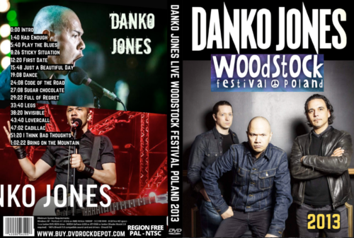 Danko Jones LIVE At Woodstock Festival Poland 2013 DVD
