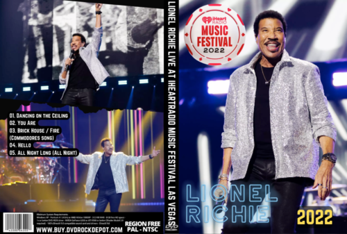 Lionel Richie Live at iHeartRadio Music Festival Las Vegas 2022 DVD