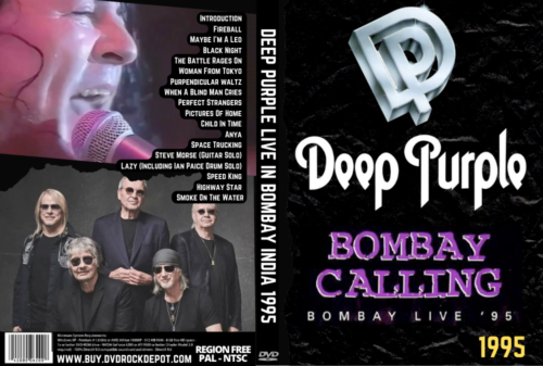 Deep Purple Live In Bombay India 1995 DVD