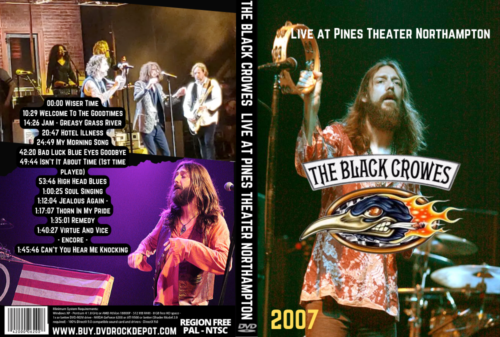 The Black Crowes - Live at Pines Theater - Northampton, MA 2007 DVD