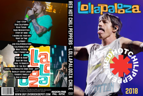 Red Hot Chili Peppers - Lollapalooza Chile 2018 DVD