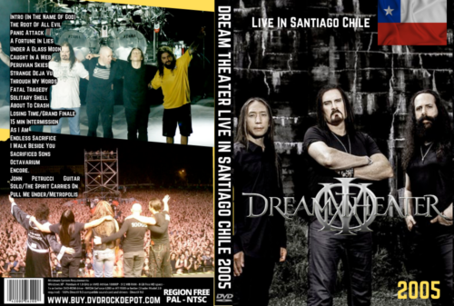 Dream Theater Live In Santiago Chile 2005 DVD