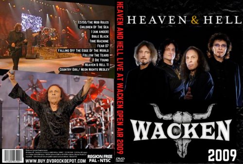 Heaven And Hell Live At Wacken Open Air Festival Germany 2009 DVD