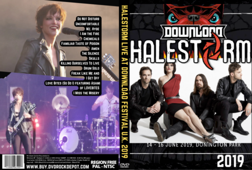 HALESTORM Live At Download Festival U.K. 2019 DVD