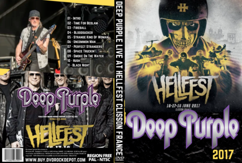 Deep Purple Live At Hellfest Clisson France 2017 DVD | DVD Rock
