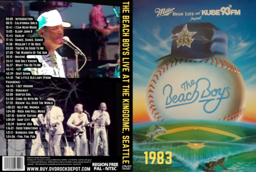 The Beach Boys Live at The Kingdome, Seattle 1983 DVD