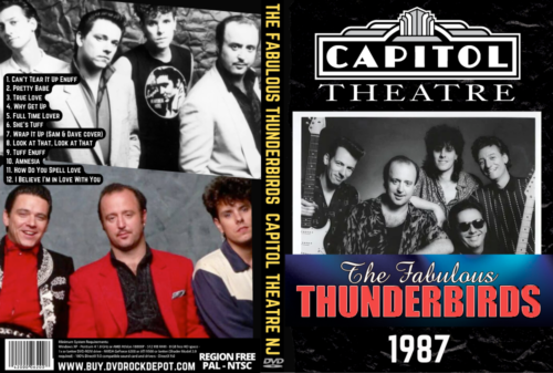 The Fabulous Thunderbirds Capitol Theatre NJ Sept 1987 DVD