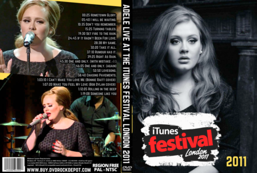 ADELE Live at The iTunes Festival London 2011 DVD