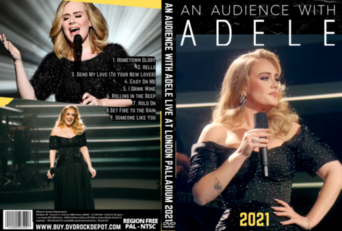 ADELE An Audience with Adele Live at London Palladium 2021 DVD