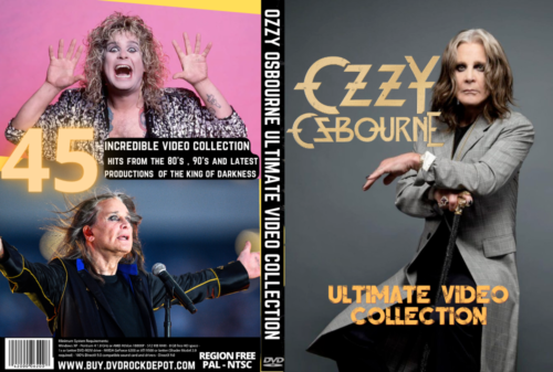 OZZY OSBOURNE ULTIMATE VIDEO COLLECTION DVD (3 DVD SET)