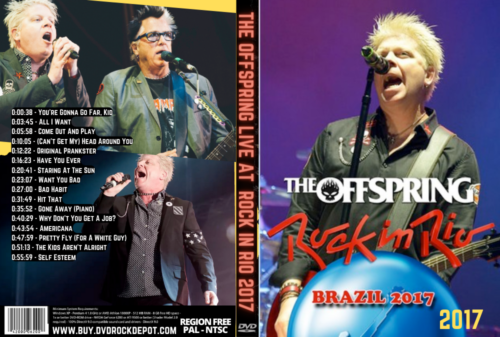 THE OFFSPRING Live At Rock In Rio 2017 DVD