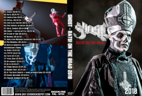 GHOST - Rats! On the road 2018 DVD