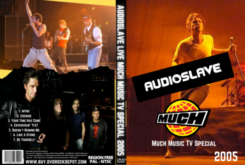 AUDIOSLAVE Live Much Music TV Special 2005 DVD