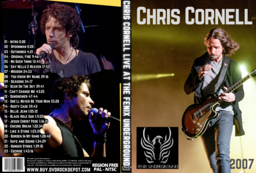 Chris Cornell Live At The Fenix Underground 2007 DVD
