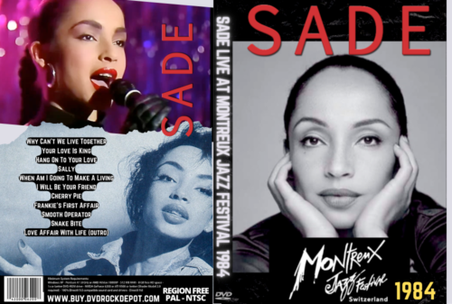SADE Live At Montreux Jazz Festival 1984 DVD | DVD Rock Depot