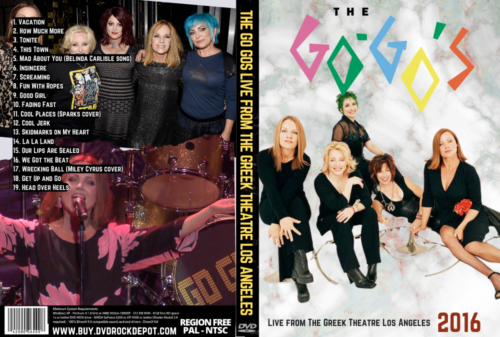 THE GO GOs Live from The Greek Theatre Los Angeles 2016 DVD