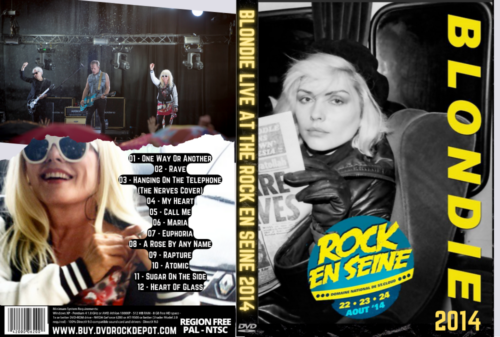 BLONDIE Live At The Rock En Seine 2014 DVD