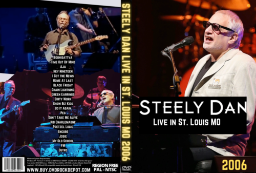 STEELY DAN Live in St. Louis MO 2006 DVD