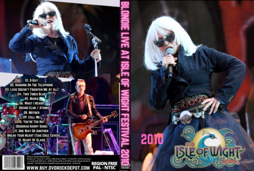BLONDIE Live At Isle Of Wight Festival 2010 DVD | DVD Rock Depot