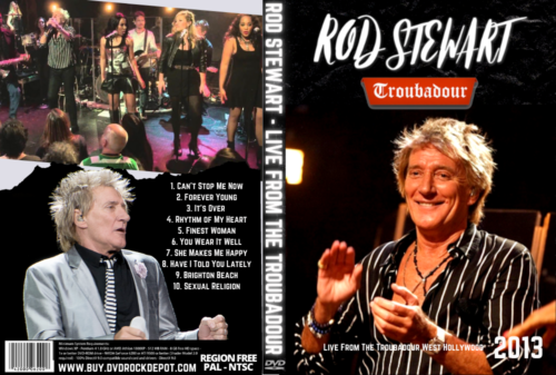 Rod Stewart - Live From The Troubadour West Hollywood 2013 DVD