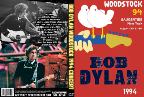 Bob Dylan Woodstock 1994 Concert DVD